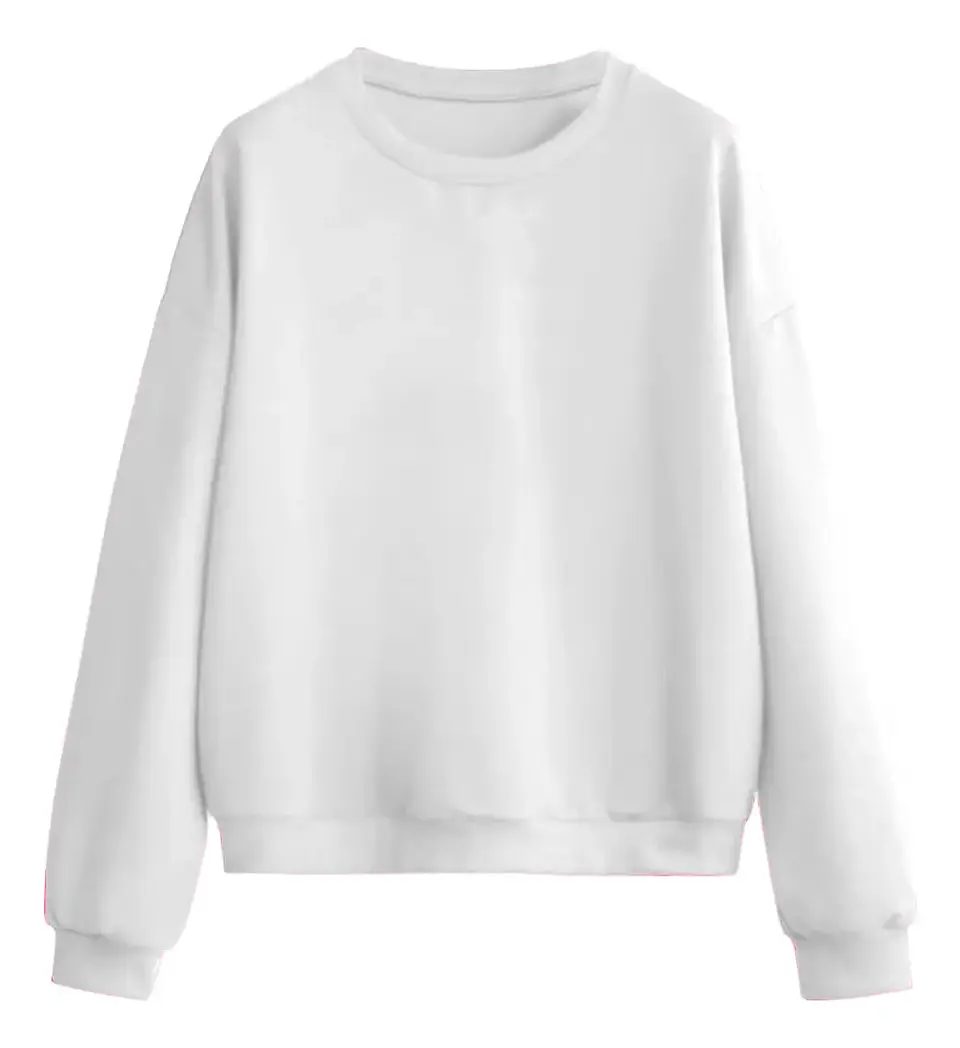 Sudadera clásica sin gorro ni cangurera 2