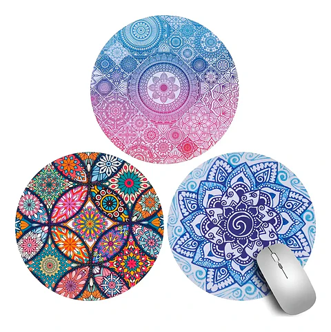 Mousepad de neopreno redondo