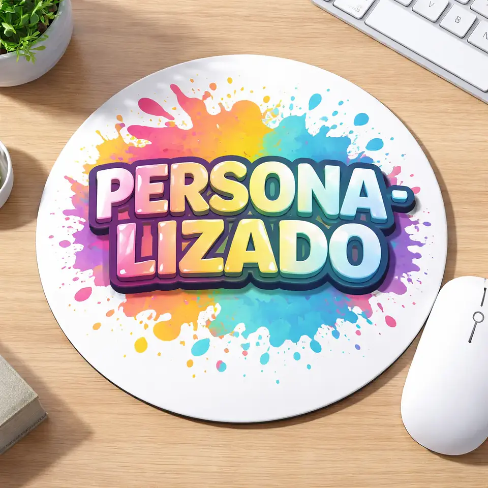 Mousepad de neopreno redondo 2