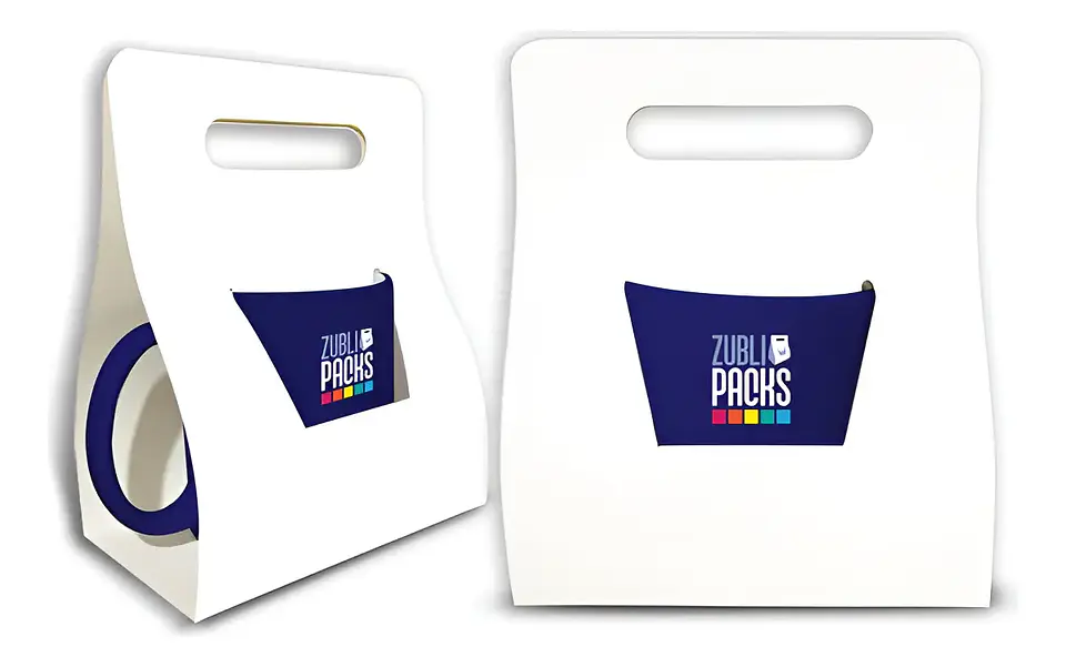 Caja Tipo Blister Blanco Sublimable Para Taza De 11 Oz 1