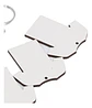 Llavero de fútbol de transferencia de calor de doble cara, llaveros en blanco imprimibles con anillos y clips - Miniatura 1