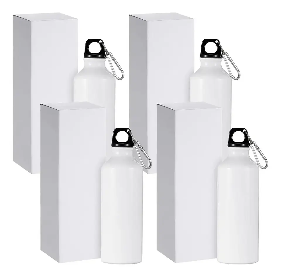 Botella Cilindro Aluminio 500ml Deportivo, Sublimado 2