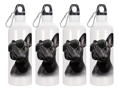 Botella Cilindro Aluminio 500ml Deportivo, Sublimado