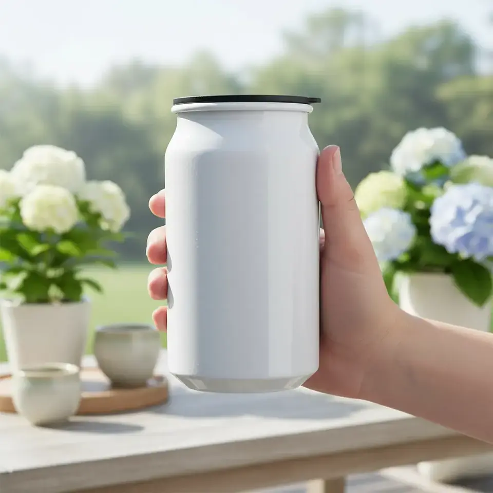 Lata De Aluminio Blanca 350ml Sublimada 2