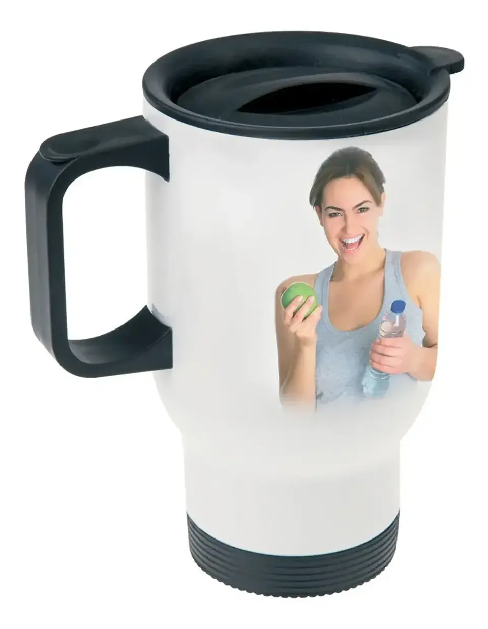 Termo Taza. Metálico. Doble Capa. P/ Auto. Sublimado 1