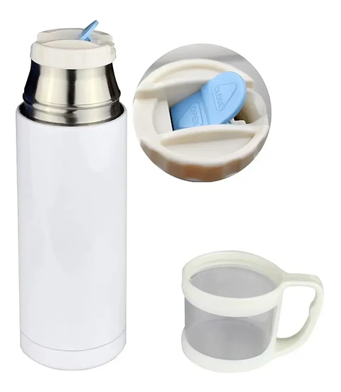 Termo Con Tapa De Taza 350ml. Sublimado