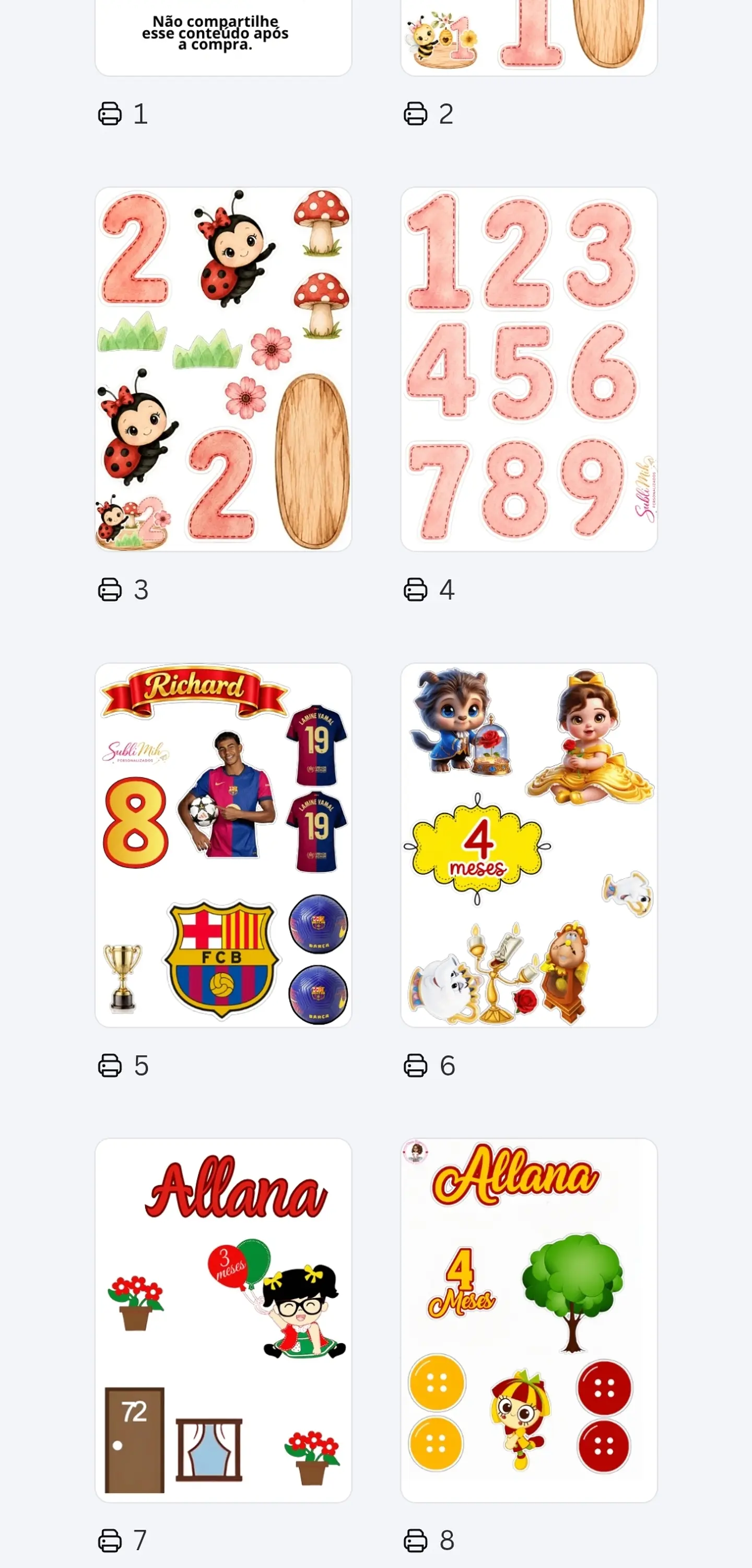 Pack Topo de Bolo Cenário Abelhinha  2