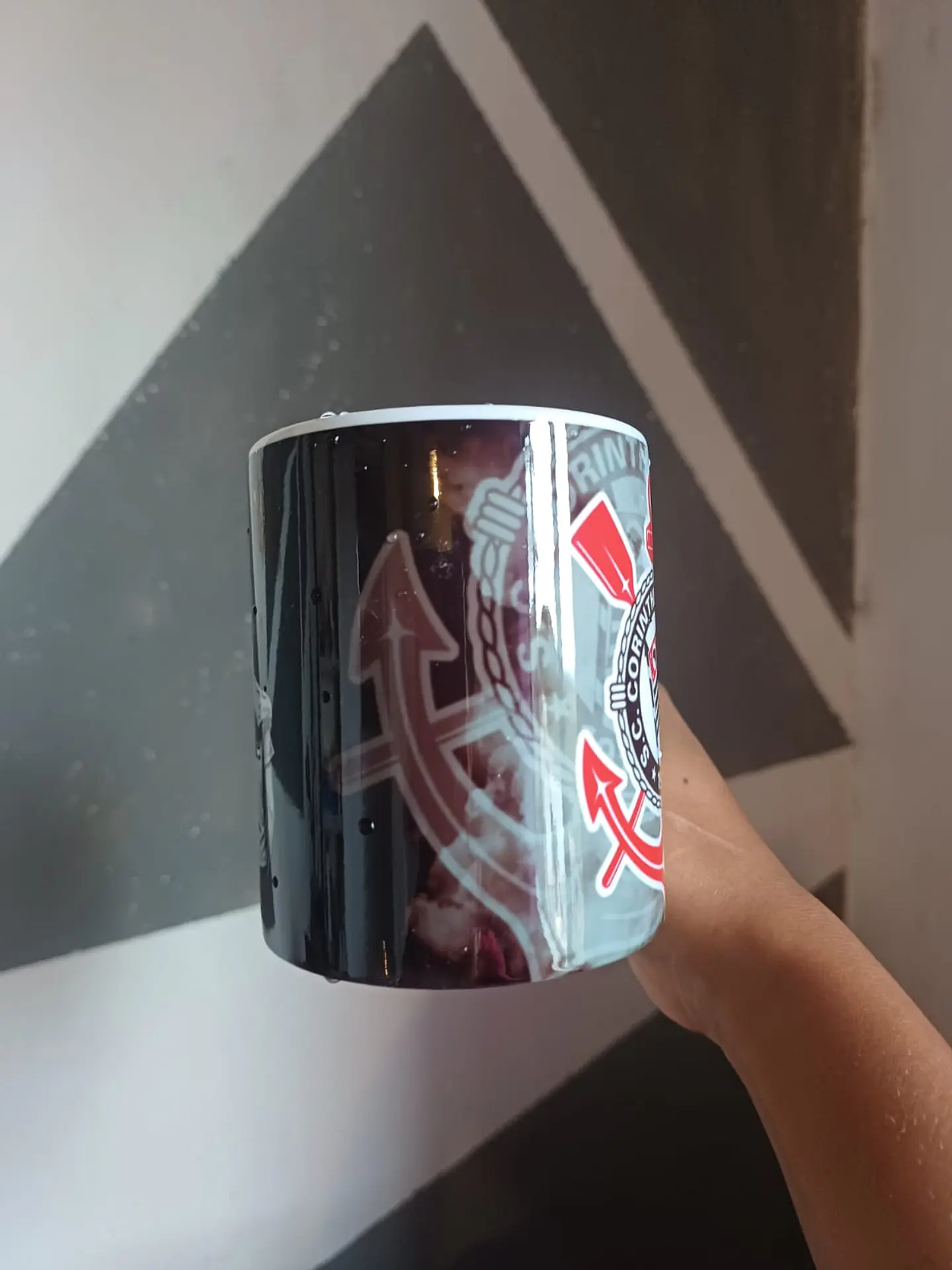 Caneca Personalizada  Corinthians 325 ml Caneca do Corinthians 3