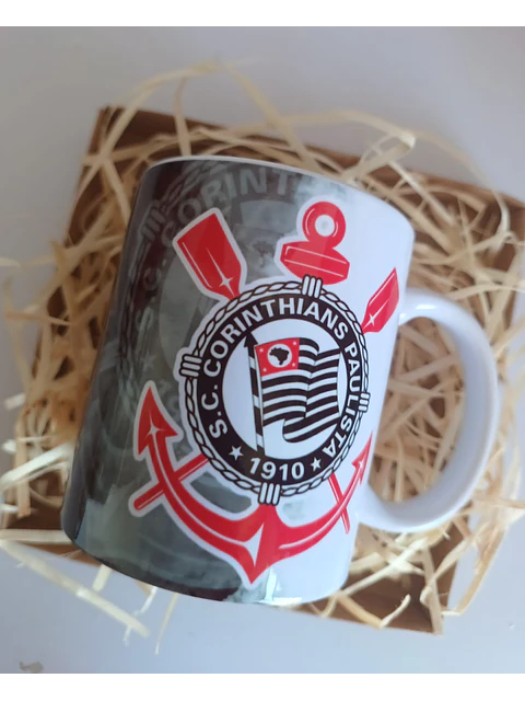 Caneca Personalizada  Corinthians 325 ml Caneca do Corinthians