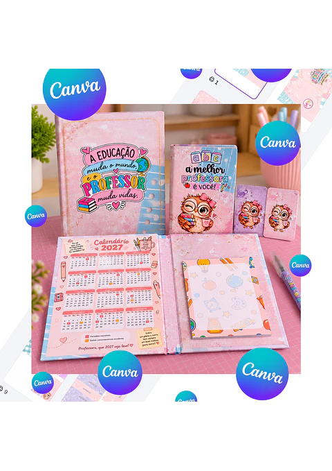 Kit especial Dia dos Professores Arquivo Canva