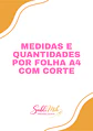 Molde de Adesivos Redondos e Quadrados | 3 a 7 cm + Quantidade por Folha A4 - Thumbnail 1