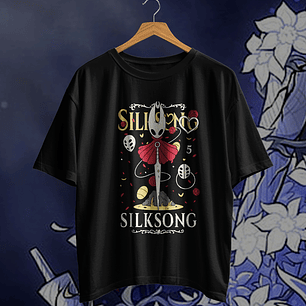 5 Diseños Plantillas Camisas Poleras Silksong Archivos Editables SVG y Png