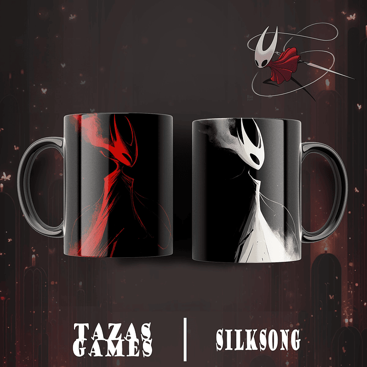 12 Diseños Plantillas Tazas Silksong Archivos Png 9