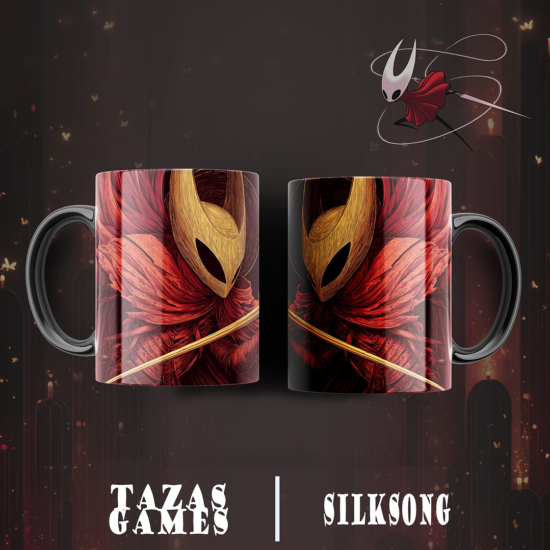 12 Diseños Plantillas Tazas Silksong Archivos Png 10