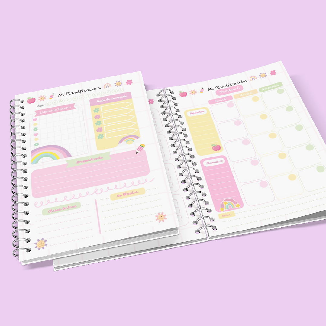 Agenda 2026 Archivo Planner Docente Maestro Diseños Archivos Editable Power Point 4