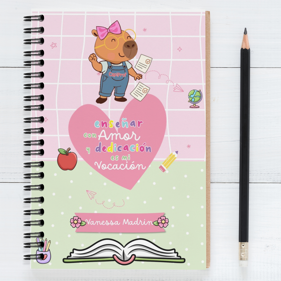 Agenda 2026 Archivo Planner Docente Maestro Diseños Archivos Editable Power Point 8