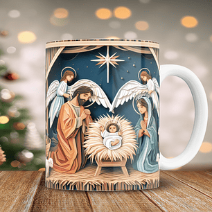 25 Diseños Plantillas Tazas Nacimiento 2 Archivos Png