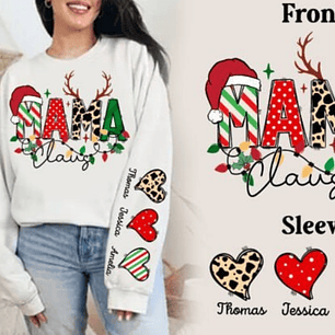 5 Diseños Plantillas Mama Navidad Archivos Png Y Svg