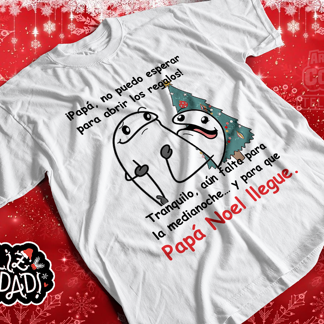 20 Diseños Plantillas Camisetas Poleras Flork Navidad Archivos Pdf Y Png 2