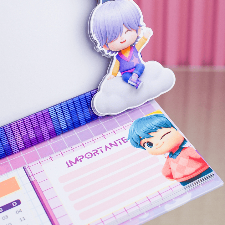 Diseños Plantillas Calendario Porta Foto Saja Boys 2026 Archivos PDF y Studio 4