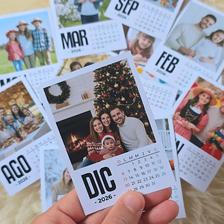 Pack Diseños Plantillas Polaroid 3 Medidas 2026 Calendario Archivos PNG PDF y Canva 4