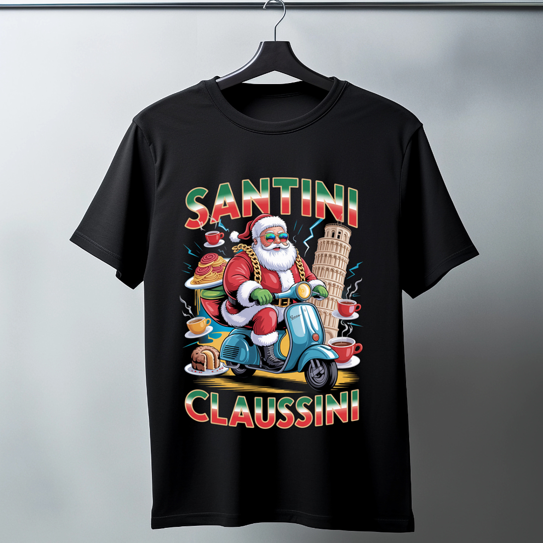 50 Diseños Plantillas Polera Camiseta Brainrot Navidad Archivos PNG 6