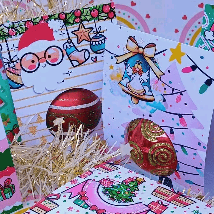 8 Diseños Plantillas Porta Esferas Navidad Archivos PDF 3