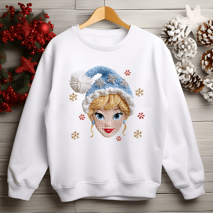 18 Diseños Plantillas Poleras Camisetas Bordados Navidad Archivos PNG 1