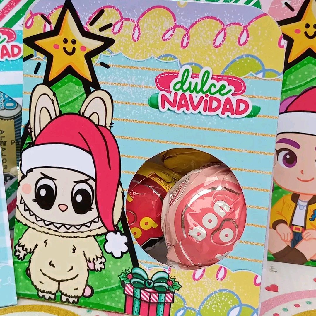 14 Diseños Plantillas Porta Dulces Navideños Archivo PDF 8