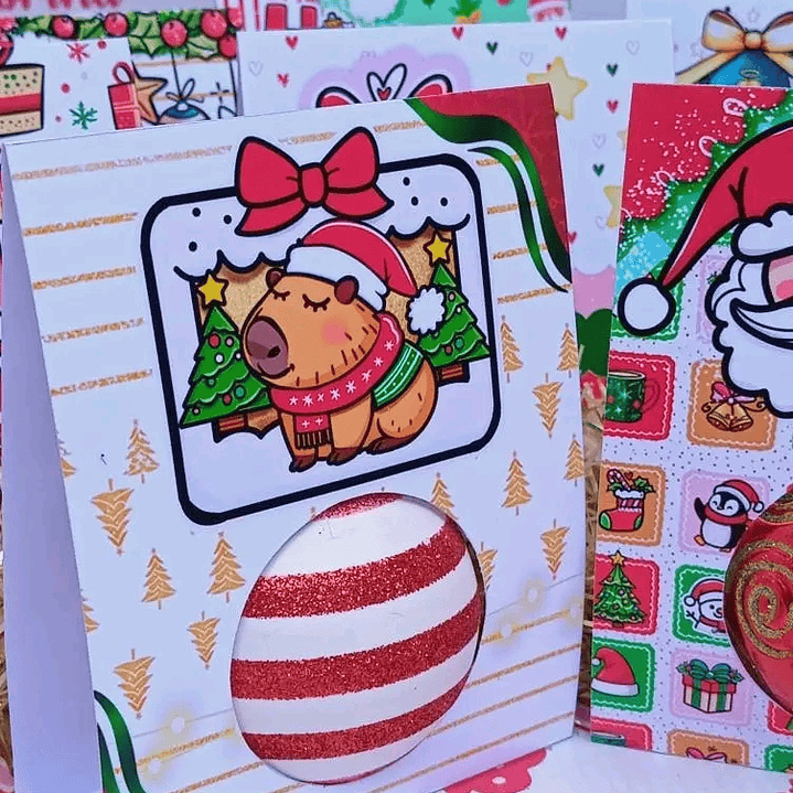 8 Diseños Plantillas Porta Esferas Navidad Archivos PDF 4