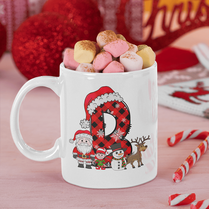 26 Diseños Plantillas Tazas y Poleras Camisetas Abc Santa y Personajes Navidad Archivos PNG 1