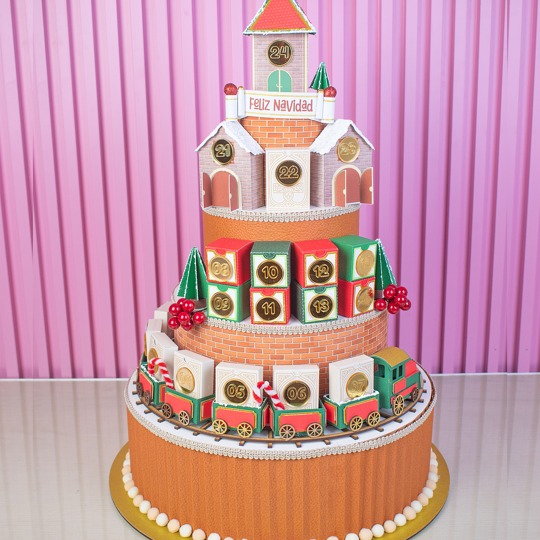 Diseños Plantillas Proyecto Adviento Archivo Studio y SVG 2