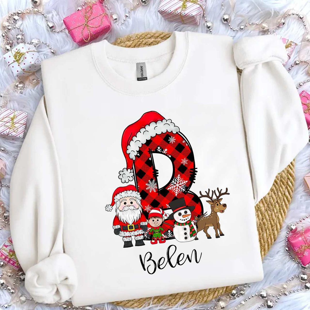 26 Diseños Plantillas Tazas y Poleras Camisetas Abc Santa y Personajes Navidad Archivos PNG 2