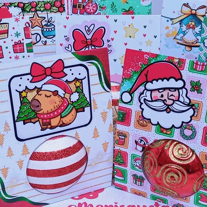 8 Diseños Plantillas Porta Esferas Navidad Archivos PDF 6