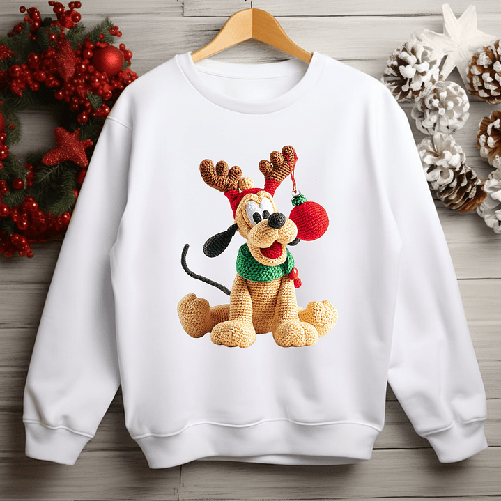 18 Diseños Plantillas Poleras Camisetas Bordados Navidad Archivos PNG 4