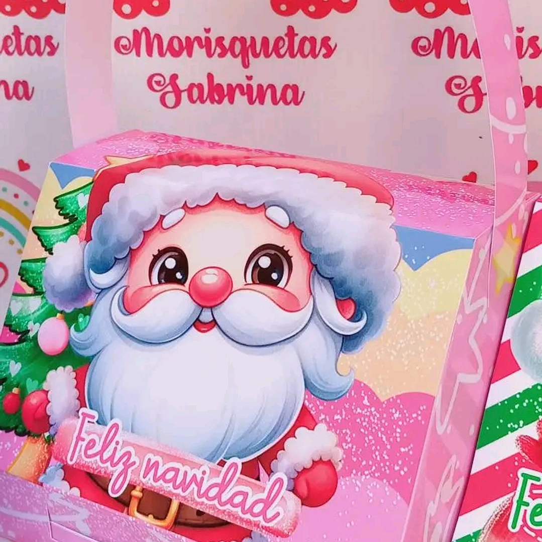 4 Diseños Plantillas Maletitas Navideñas Navidad Archivos PDF 7