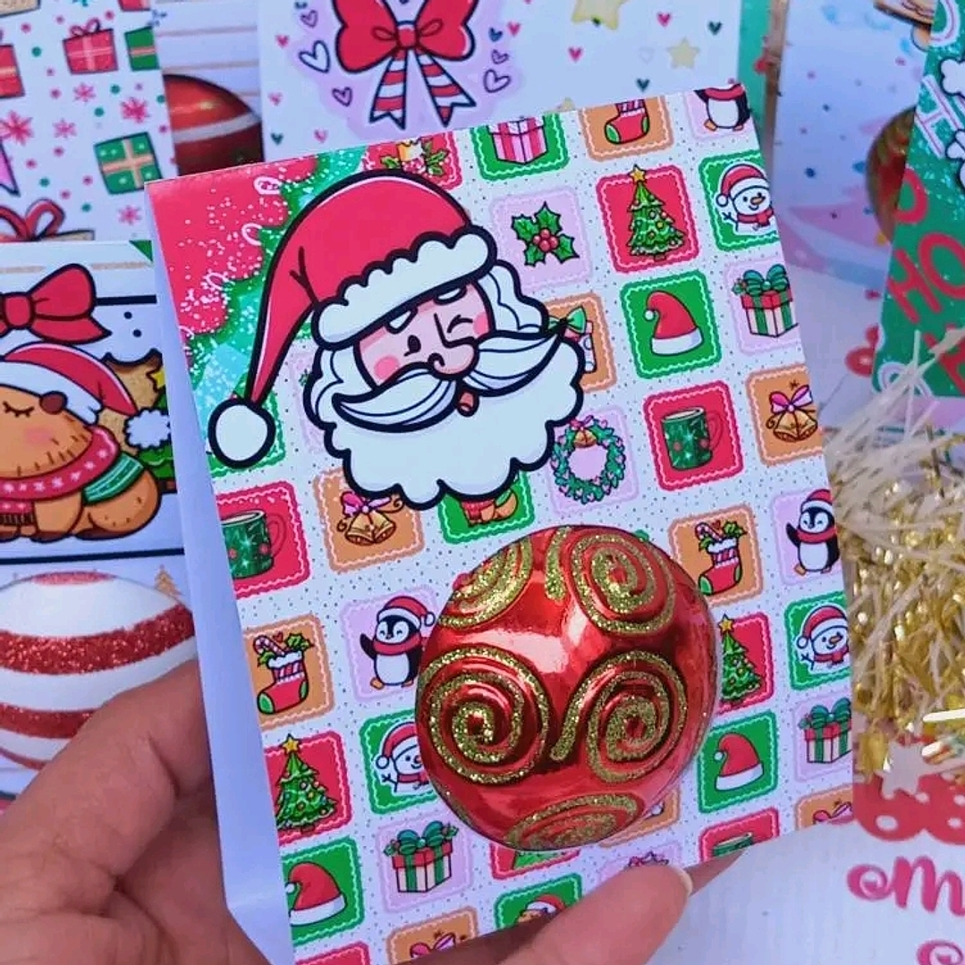 8 Diseños Plantillas Porta Esferas Navidad Archivos PDF 7