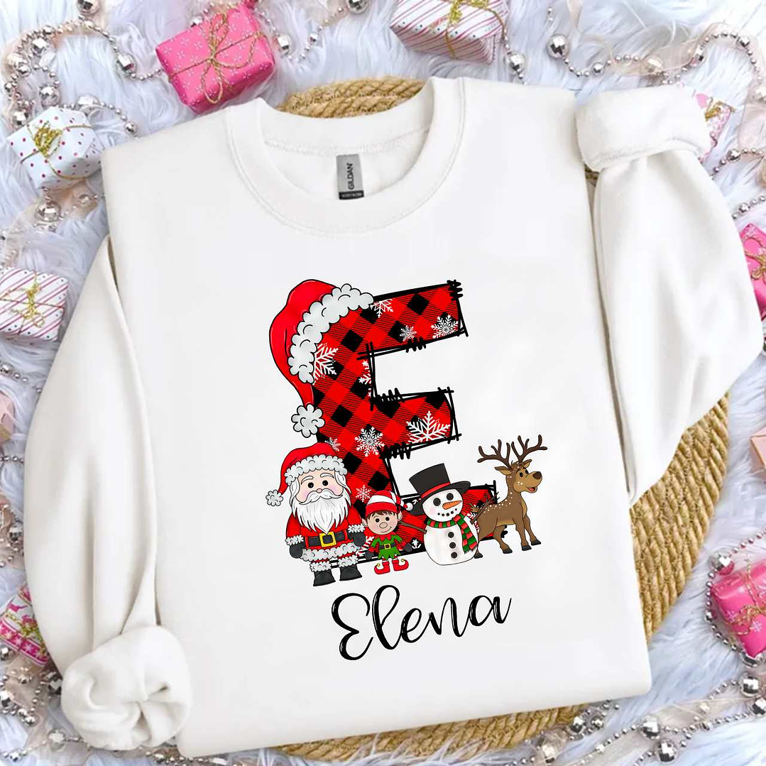 26 Diseños Plantillas Tazas y Poleras Camisetas Abc Santa y Personajes Navidad Archivos PNG 7