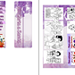Diseños Plantillas Carta Santa K-pop Morado Archivos PDF - thumbnail 3