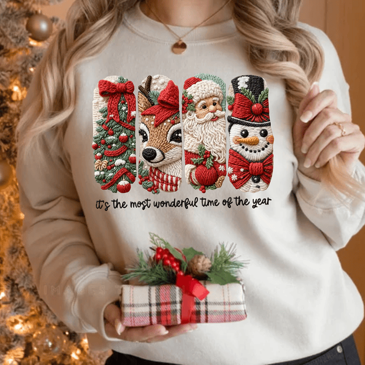 72 diseños Plantillas Poleras Camisetas Tejidos Crochet Navidad Archivos png 5