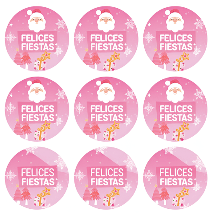 Diseños Plantillas Tag Rosa Navidad Archivos PDF 3