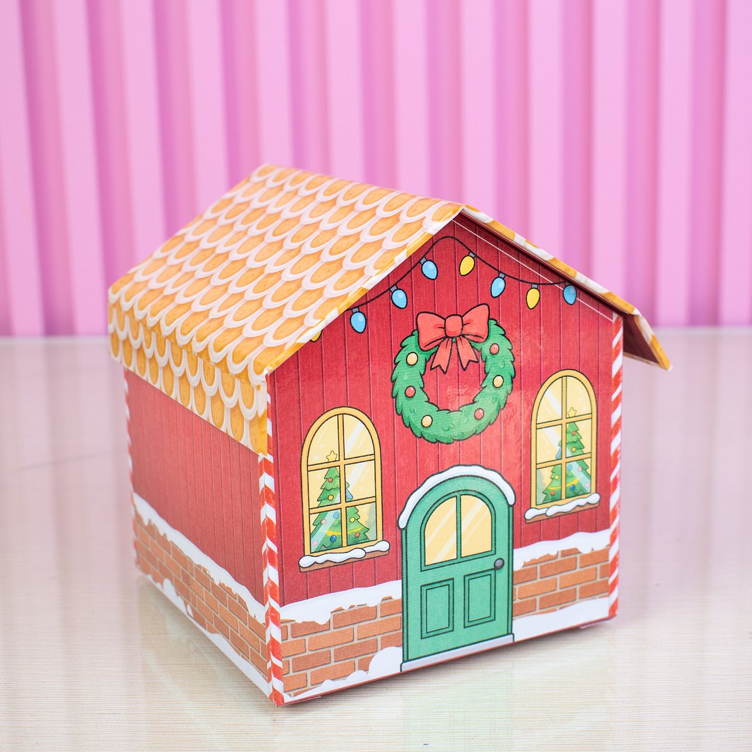 Diseños Plantillas Recetario y Casita Navidad Archivo Studio y PDF 2