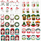 30 Diseños Plantillas DE-PARA Navidad Archivos PDF - thumbnail 3