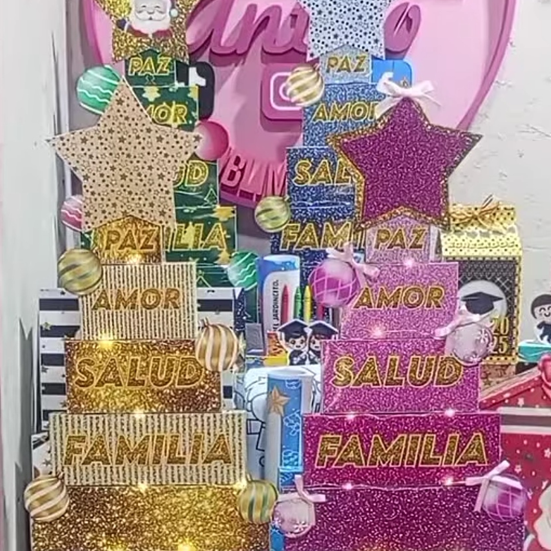 Diseños Plantillas Arbolitos Navidad Archivos PDF 1