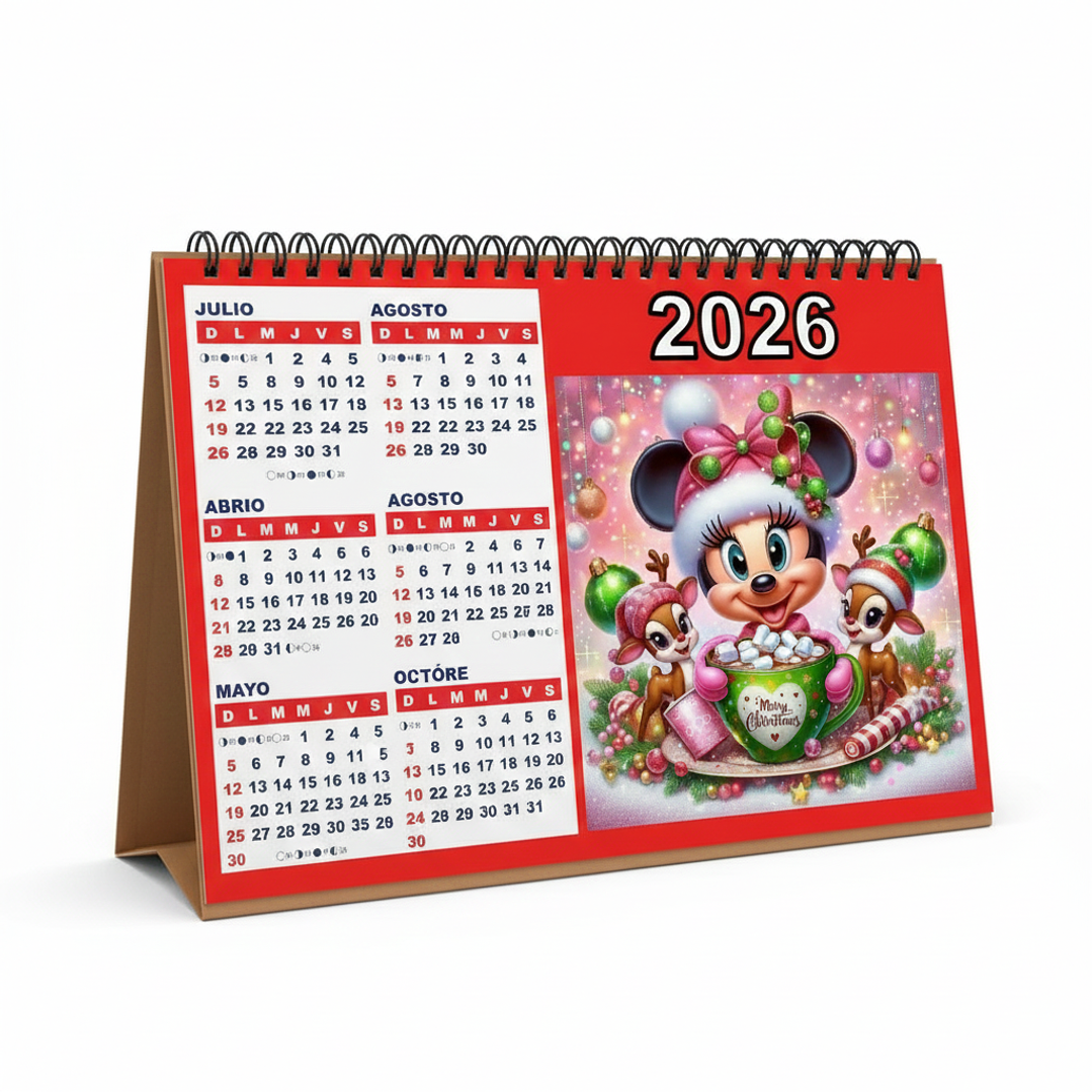 Diseños Plantillas Calendarios Carpita 2026 Navidad Archivos PDF 1