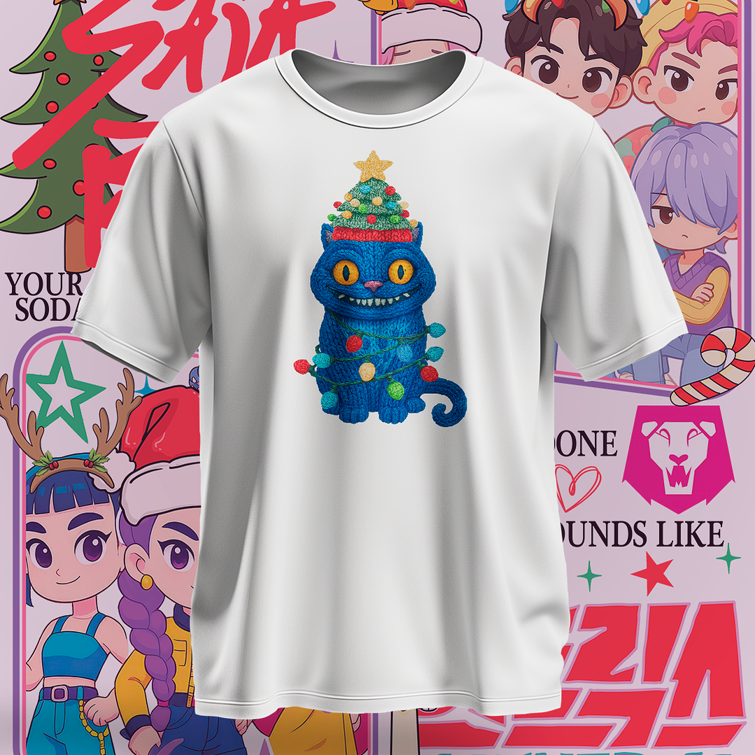 16 Diseños Plantillas Demon Hunters Navidad Archivos PNG 7