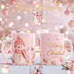 10 Diseños Plantillas Tazas Navidad Rosa Archivos PNG - thumbnail 1