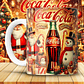 12 Diseños Plantillas Tazas Coca Cola Navidad Archivo JPG - Miniatura 3