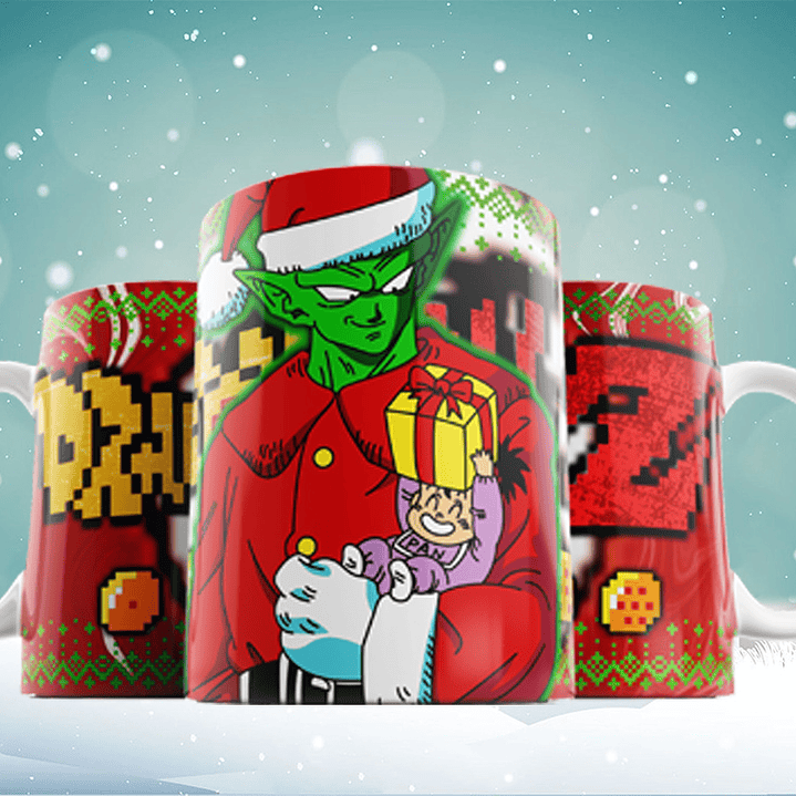 19 Diseños Plantillas Tazas Patron Ugly Navidad Archivos JPG 7
