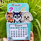 Diseños Plantillas Calendarios Gatitos Y Perritos 2026 Archivos Power Point - thumbnail 3
